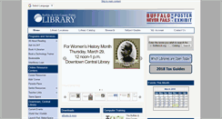 Desktop Screenshot of buffalolib.org